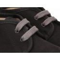 Autumn winter canvas little ankle boots in BLACK color.