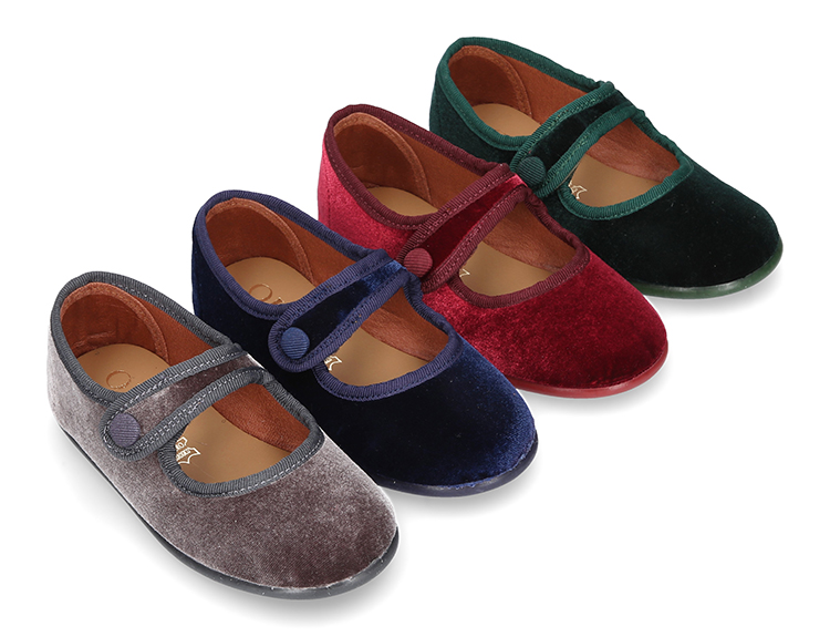 【WONDER WONDER】Winter Fur Velcro Flat Mary Jane Loafers Stylized little Mary Jane shoes with hook and loop strap and