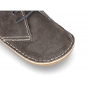 Little Safari boots for babies in suede leather with SUPER FLEXIBLE soles.