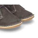 Little Safari boots for babies in suede leather with SUPER FLEXIBLE soles.