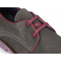 New classic suede leather Blucher style shoes for gentleman.