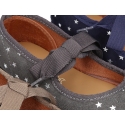 Litte Mary Jane shoes angel style with STARS print design.