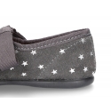 Litte Mary Jane shoes angel style with STARS print design.