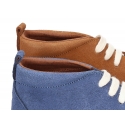 New casual tennis style shoes ankle boots style in suede leather.