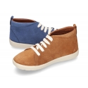 New casual tennis style shoes ankle boots style in suede leather.