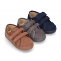 Autumn winter canvas BAMBAS shoes laceless.