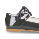 New LIMITED EDITION Mary Jane shoes angel style in patent leather with double closure.