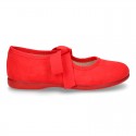 New Spring summer canvas ballet flat angel style.