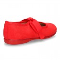 New Spring summer canvas ballet flat angel style.