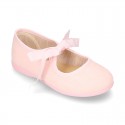 New Spring summer canvas ballet flat angel style.