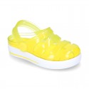 New CLOG Tennis style jelly shoes for Beach and Pool.