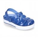 New CLOG Tennis style jelly shoes for Beach and Pool.