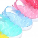 New CLOG Tennis style jelly shoes for Beach and Pool.