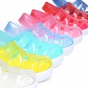 New CLOG Tennis style jelly shoes for Beach and Pool.