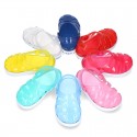 New CLOG Tennis style jelly shoes for Beach and Pool.