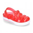 New CLOG Tennis style jelly shoes for Beach and Pool.