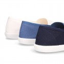 Cotton Canvas CAMPING type shoes.
