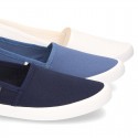 Cotton Canvas CAMPING type shoes.