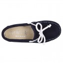 Suede leather Moccasin shoes NAUTICAL.