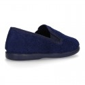 Kids Terry Home fabric Slip on sneakers.