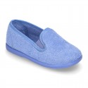 Kids Terry Home fabric Slip on sneakers.
