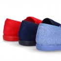 Kids Terry Home fabric Slip on sneakers.