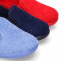 Kids Terry Home fabric Slip on sneakers.