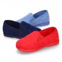 Kids Terry Home fabric Slip on sneakers.