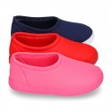 NEOPRENE fabric kids Sneaker shoes for beach and pool use.