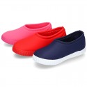 NEOPRENE fabric kids Sneaker shoes for beach and pool use.