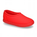 NEOPRENE fabric kids Sneaker shoes for beach and pool use.