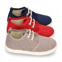 New Washed Cotton canvas sneaker shoes with bellow tongue style.