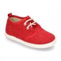 New Washed Cotton canvas sneaker shoes with bellow tongue style.