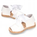 New Patent leather Menorquina sandals with ANGEL style design.