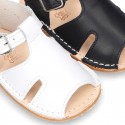 Sandal shoes Menorquina style with flexible soles.