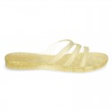 New Fashion CLOG jelly shoes style with crossed straps design.