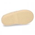 New LINEN canvas Moccasin shoes espadrille style for little kids.