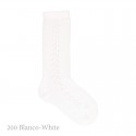 BABY SIDE OPENWORK KNEE-HIGH SOCKS BY CONDOR.