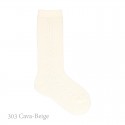 BABY SIDE OPENWORK KNEE-HIGH SOCKS BY CONDOR.