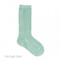 BABY SIDE OPENWORK KNEE-HIGH SOCKS BY CONDOR.