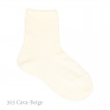 SHORT SOCKS WITH OPEN WORKED CUFFK BY CONDOR.