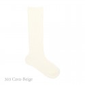 CHILDREN´S WIDE RIBBED COTTON KNEE-HIGH SOCKS BY CONDOR.