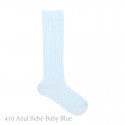 CHILDREN´S WIDE RIBBED COTTON KNEE-HIGH SOCKS BY CONDOR.