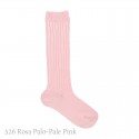 CHILDREN´S WIDE RIBBED COTTON KNEE-HIGH SOCKS BY CONDOR.