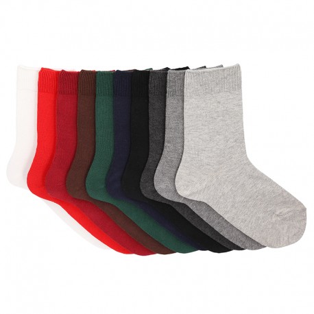 CHILDREN´S COTTON BASIC SHORT SOCKS BY CONDOR.