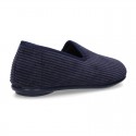 New classic CORDUROY knit closed home shoes for bigger sizes.