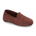 New classic CORDUROY knit closed home shoes for bigger sizes.