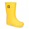 Classic Rain boots style with buckle design for KIDS.