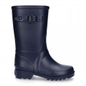 Classic Rain boots style with buckle design for KIDS.