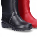 Classic Rain boots style with buckle design for KIDS.